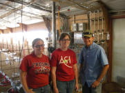 Erica, Valarie and Collin, SacState Fresno students